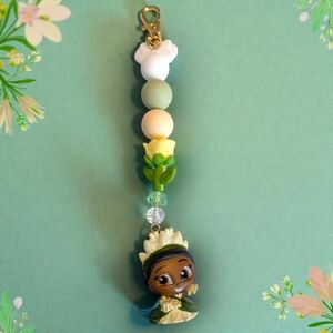 Handmade Princess Tianna Bag Charm/ Keychain